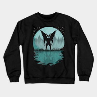 Mothman Full Moon Crewneck Sweatshirt